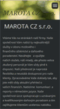 Mobile Screenshot of marota.cz